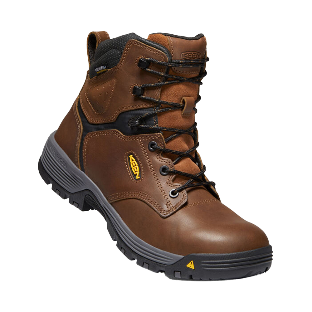 Keen Men's Chicago 6 Inch Waterproof Work Boots with Carbon Fiber Toe from Columbia Safety